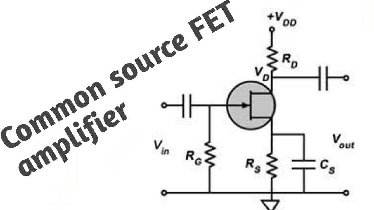 Common source FET amplifier - YouTube