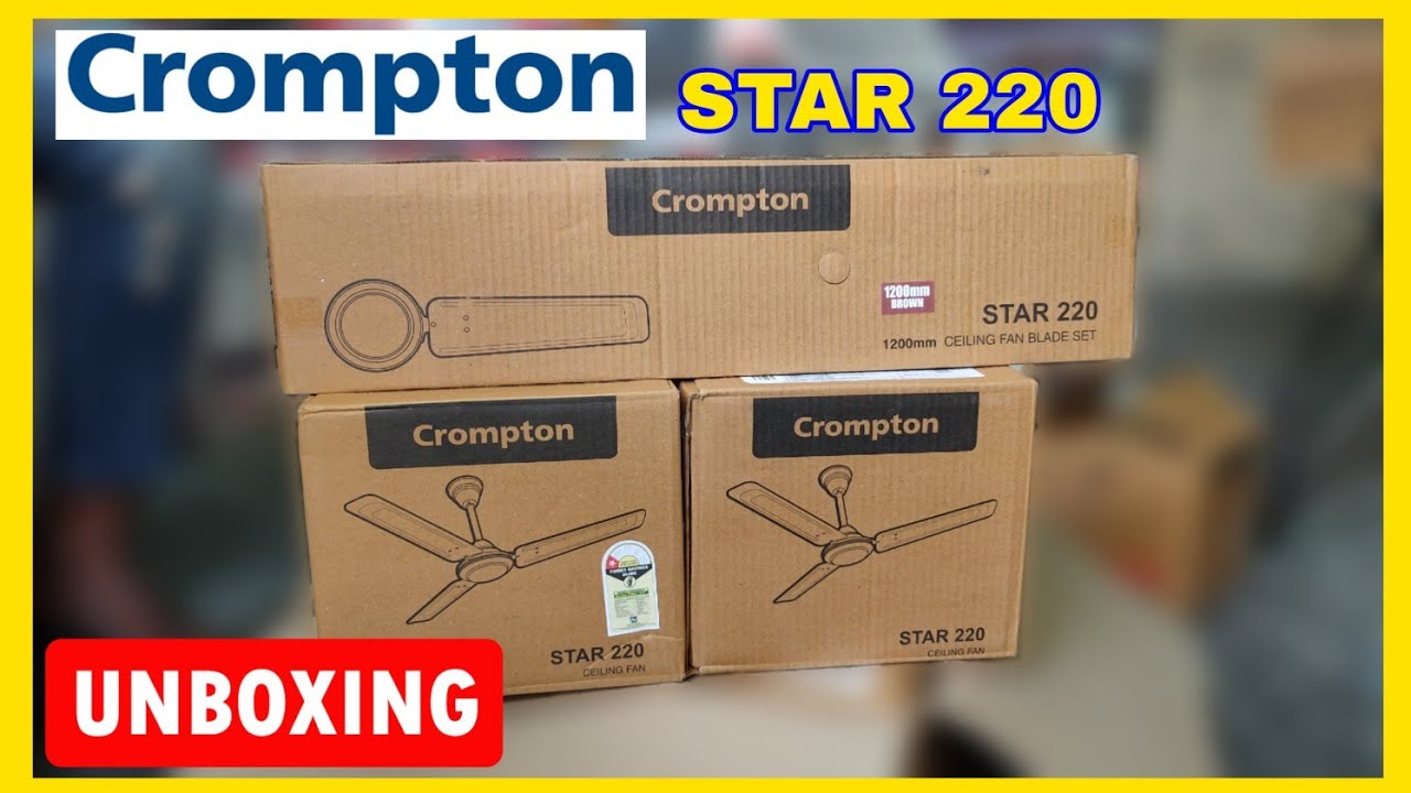 Crompton Star 220 50 Watt Ceiling Fan 