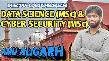 AMU entrance test date 2021 | Amu entrance exam kb hoga | Data science AMU Msc details