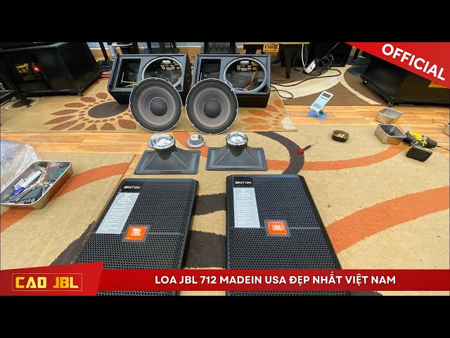 LOA JBL 712 MADEIN USA ĐẸP NHẤT VIỆT NAM! MỜI AE CHIÊM NGƯỠNG ll CAO JBL