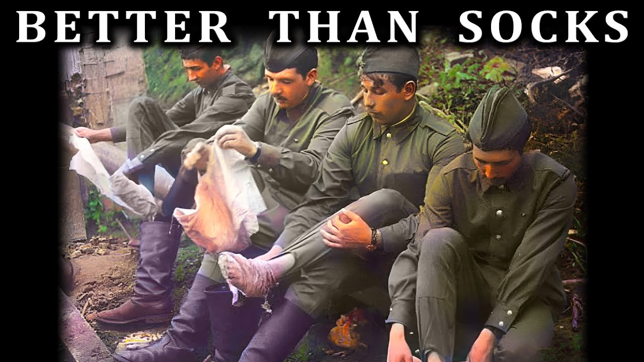 PORTYANKA. The Mysterious Foot Wraps of the Soviet Army #ussr
