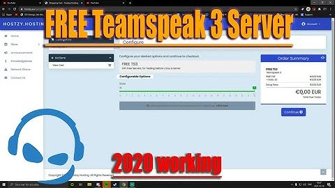 FREE/CHEAP| Teamspeak 3 Server | (2020) +Discount 20% WORKING