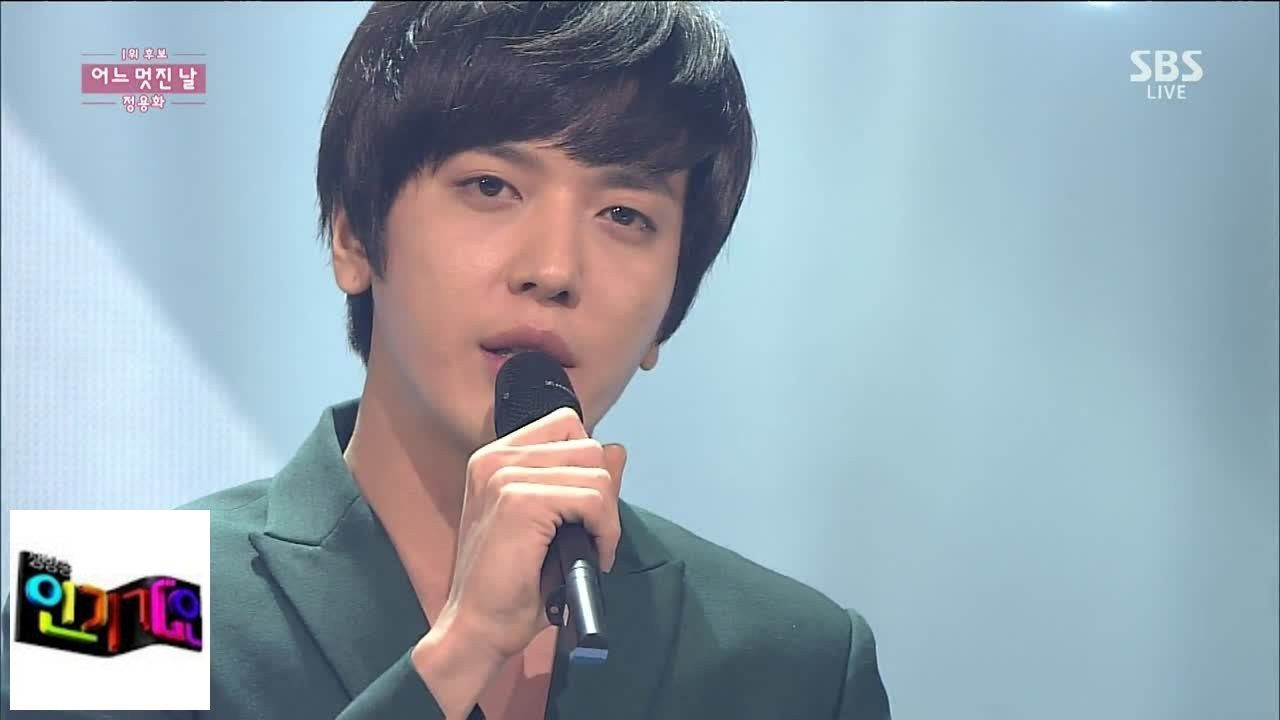 [Jung Yong Hwa] Какой чудесный день @ Популярная песня Inkigayo 150215