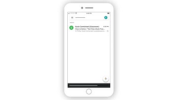 Join Google Classroom with an Email Invitation (iOS)