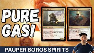 CRAZY FUN MIDRANGE VALUE! This Pauper Boros Spirits deck is an absolute BLAST to play!