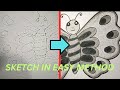 Sketch Of Butterfly In Easy Way || Sketch In Easy Way ||