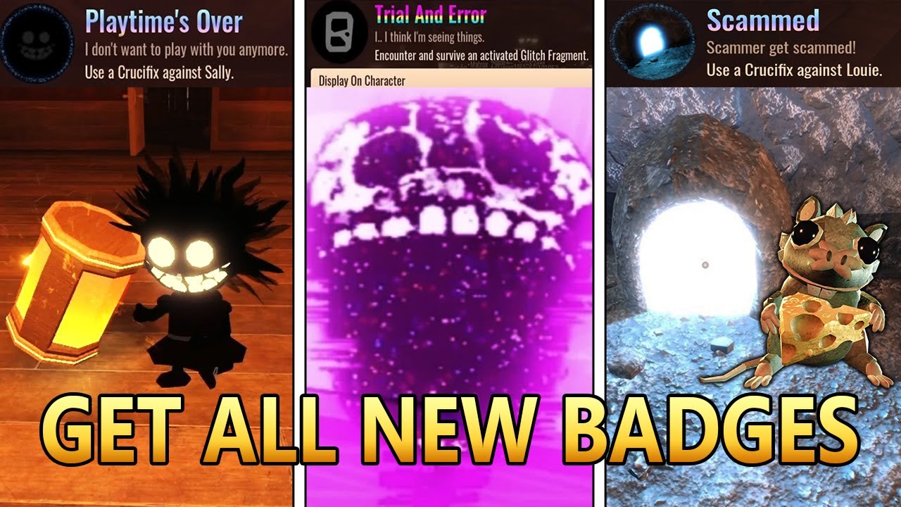 [ROBLOX] Get All New Badges In Doors The Content Update - YouTube
