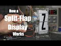 How a splitflap display works