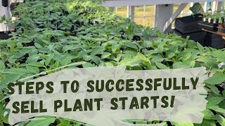 7 steps to take NOW for a SUCCESSFUL PLANT SALE