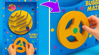 ¡Cartón + Dulces = Diversión! 🌈✨ Máquina de Chicles DIY con Slick Slime Sam