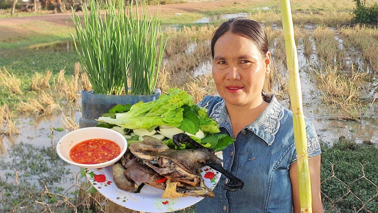 Steamed black chicken recipe with cane, so Yummy | Rural Cooking Life