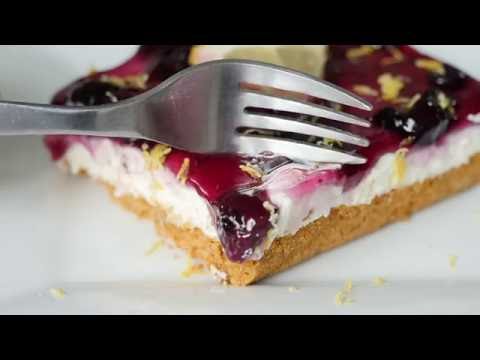 Lemon Blueberry Cheesecake Bars