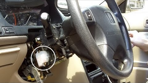 Honda Accord Ignition Switch Replacement