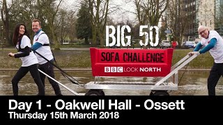 BBC Look North Sofa Challenge Day 1