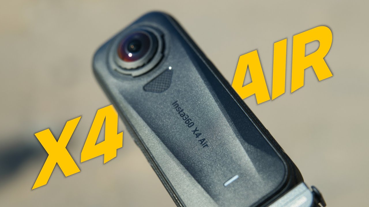 가벼운 건 오직 '무게' 뿐입니다. 성능은 묵직한 인스타360 X4 AIR
