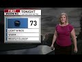 Rain chances return Tuesday through the rest of the week