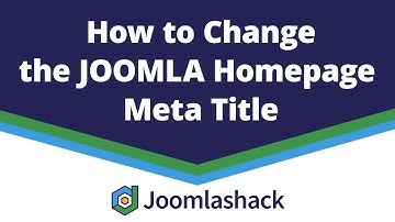 How to Change the Joomla Homepage Meta Title With OSMeta