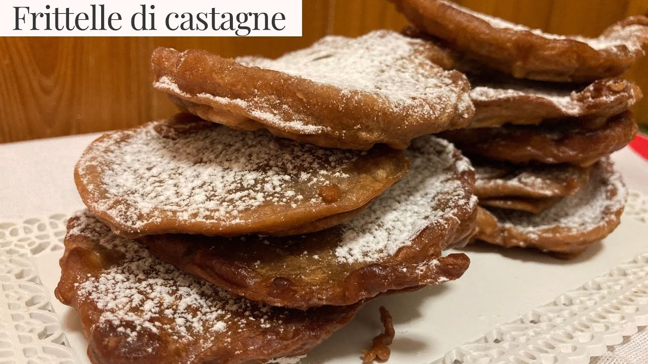 Frittelle di farina di castagne - FACILI E VELOCI