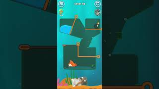 Fish Rescue Pull Pin puzzle game level 42 #androidgame