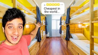 I stayed in the cheapest hostel in Ho Chi Minh City, Vietnam