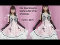 Fancy anime costume DIY - How to Sew Ciel Phantomhive Black Butler Pink Dress Part II: Skirt