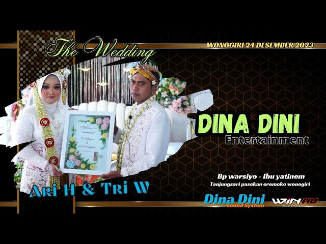 LIVE DINA DINI MUSIC / PERNIKAHAN ARI u0026 TRI // DINA DINI SOUND / WONOGIRI 24 DESEMBER 2023 class=