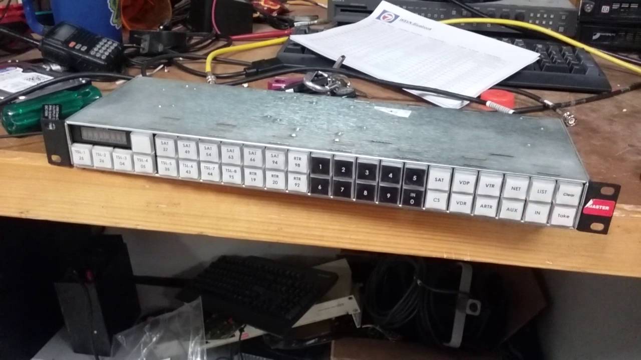 Weird audio menu on Utah router panel - YouTube