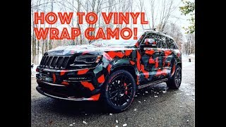 Vinyl Wrap Jeep Grand Cherokee SRT