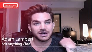 Adam Lambert Interactive Chat w/ Romeo Saturday Night Online - AskAnythingChat