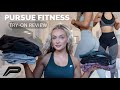 Pursue fitness activewear clothing try on haul  reviewin depthseamless leggings worth it review