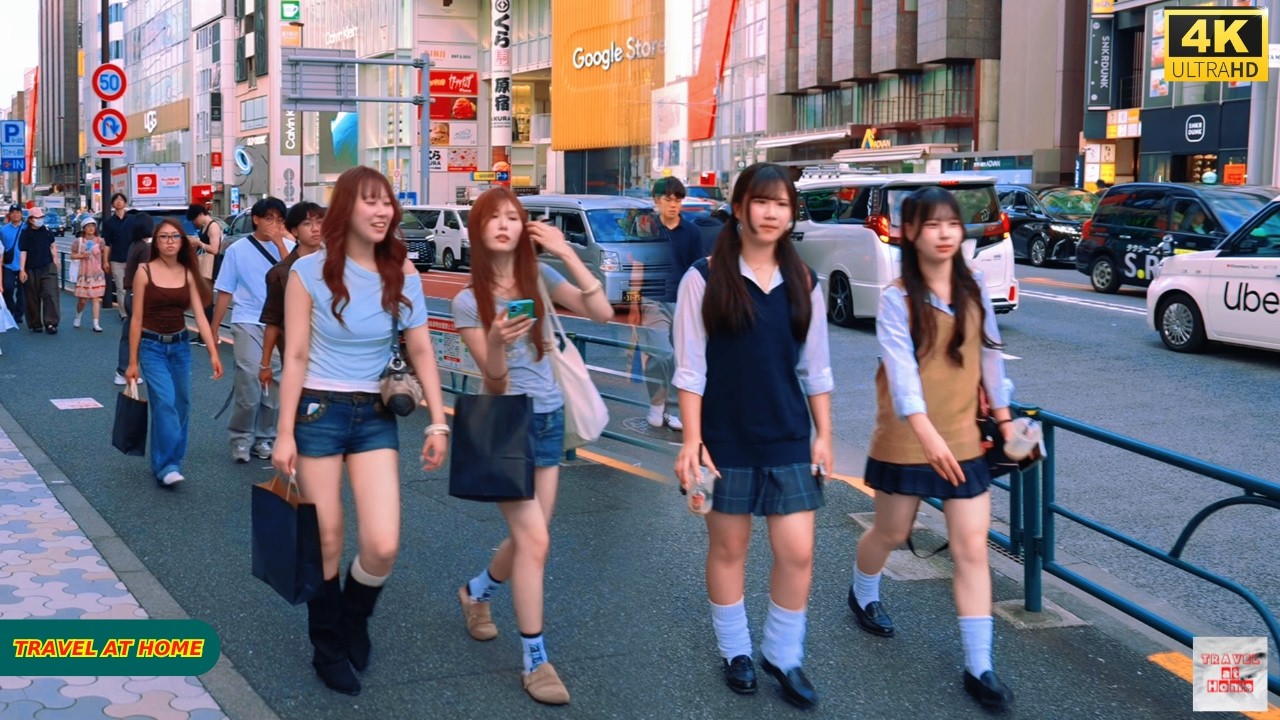 【4K HDR】Walking Through Harajuku at Golden Hour 🌇🇯🇵 | Tokyo Sunset Walk