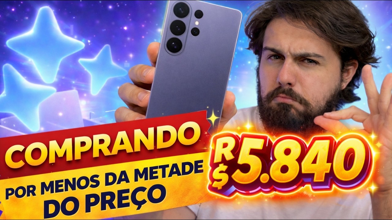 🔥GALAXY S26 ULTRA por R$5.840?! Comprando AO VIVO! 📱🔥