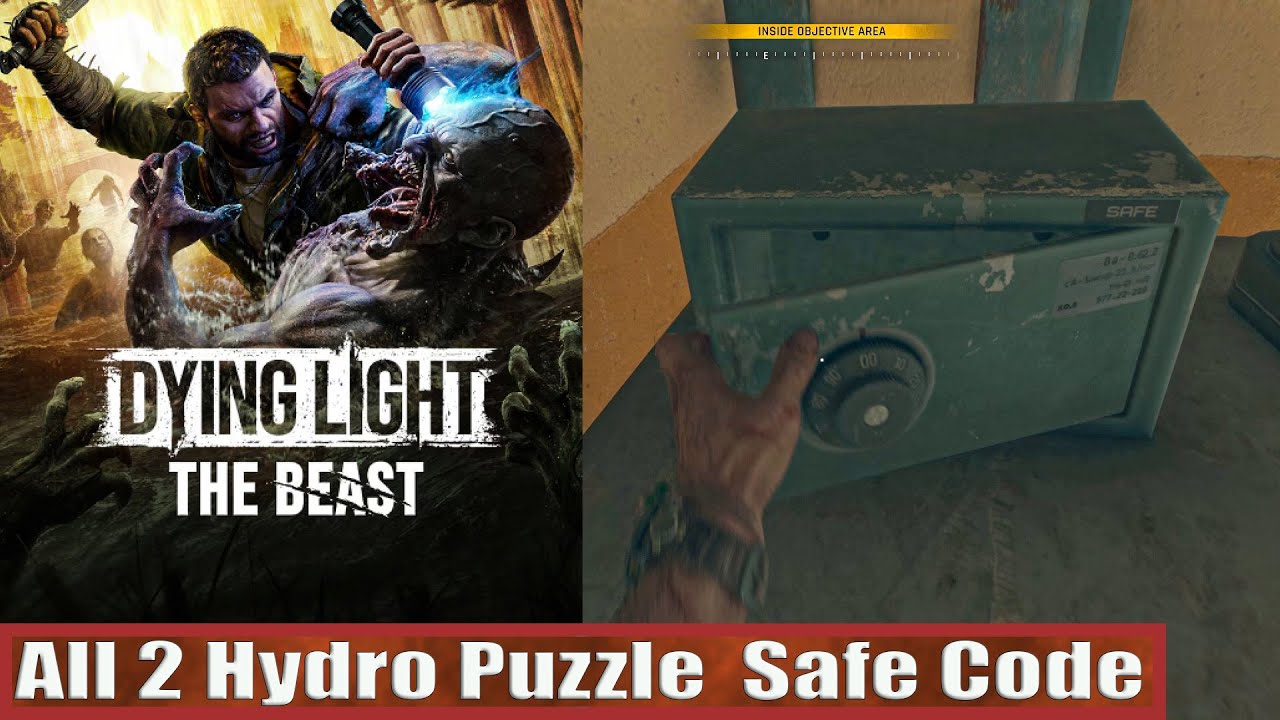 Dying Light The Beast: All 2 Hydro Puzzle  Safe Code