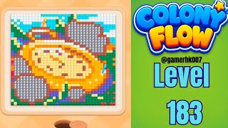Colony Flow Level 183 Walkthrough Solution 