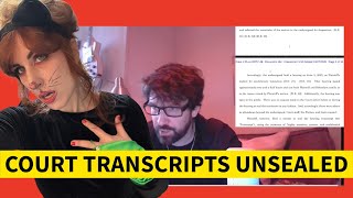 Destiny court TRANSCRIPTS UNSEALED live reaction (pxie lawsuit) 😳 Wealth