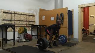 190917 - Clean Pull w/ pause at 1 and 2 sec Pause at top + Clean - 2@248 lbs.