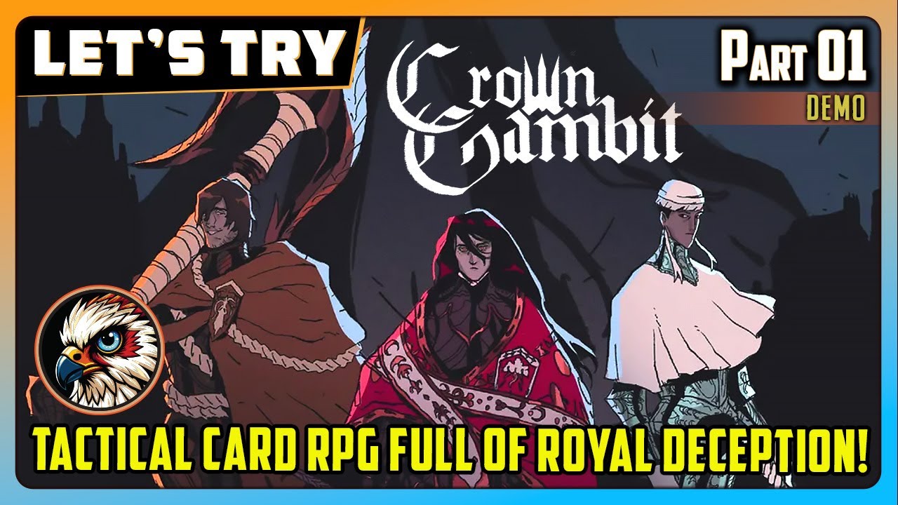 Crown Gambit | Let's Try | Gameplay | Demo - Tactical Card RPG Full of Royal Deception!