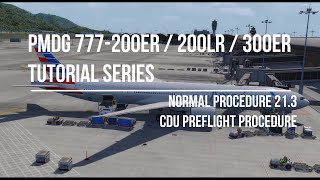 [Sim] PMDG 777 Procedure Tutorial #3 / CDU Preflight Procedure / Setup FMC / P3D / Cold & Dark