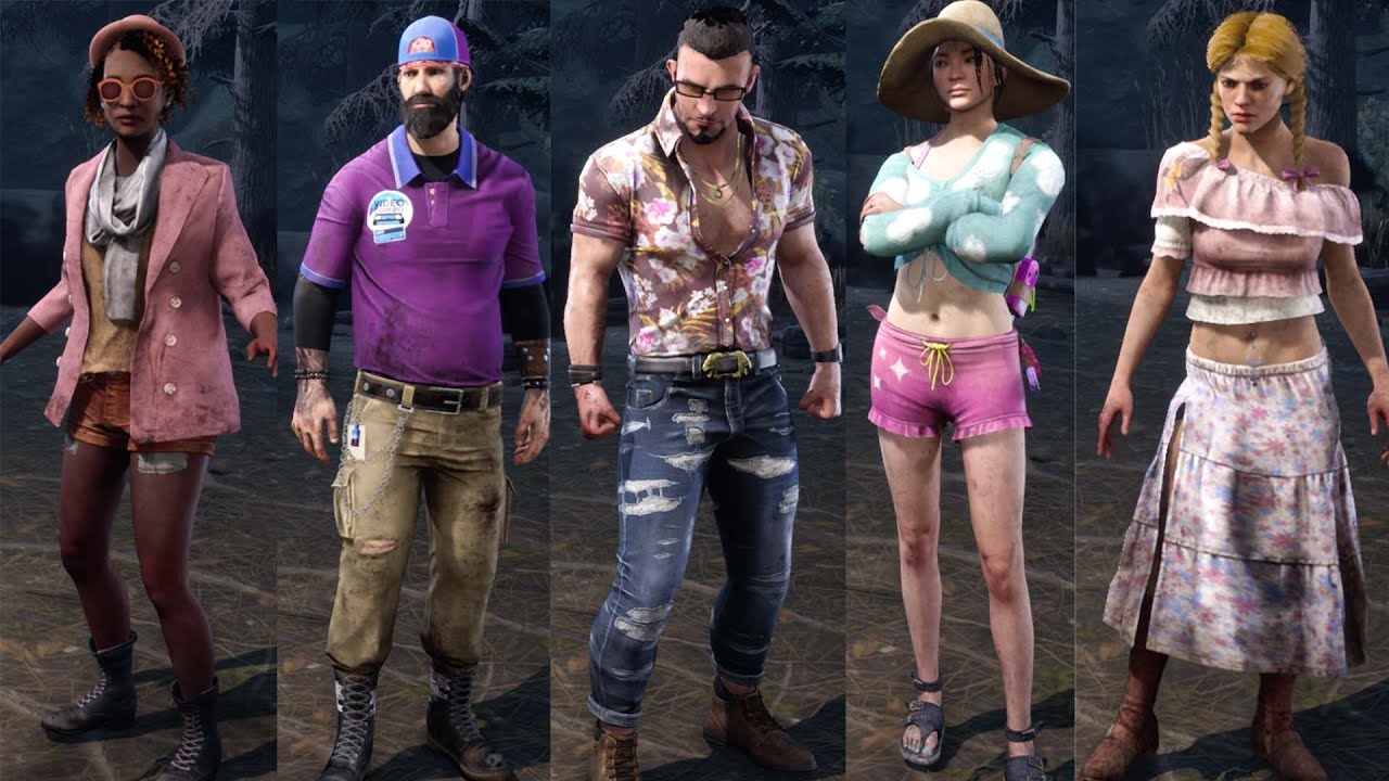 DBD | TOME 11 ALL COSMETICS FROM RIFT (FOR SURVIVOR) - YouTube