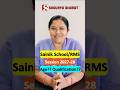 Eligibility criteria for Sainik School/RMS session 2027-28|| Shaurya Bharat Sainik School
