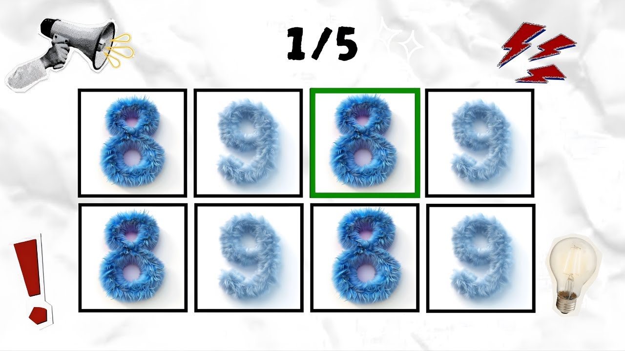 Say The Word On Number I LEVEL 1 - 4 VERY EASY | EASY | MEDIUM | HARD