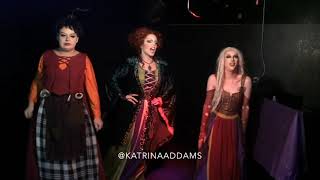 HOCUS POCUS Drag queens | KATRINA ADDAMS