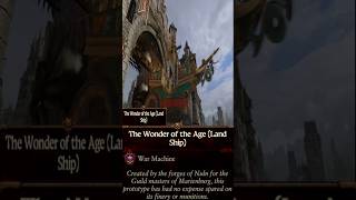 The Marienburg Landship was a Scam Unit Made by Nuln Gunnery School