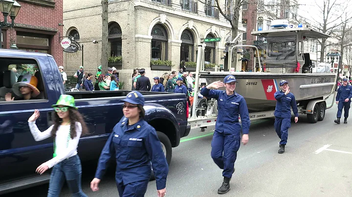 U.S. Coast Guard ~ 2016 Greater New Haven St  Patrick's Day Parade ~ Post Road Photos