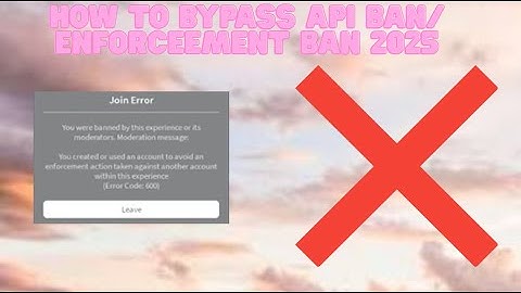 How To Bypass API Ban Or Enforcement Ban