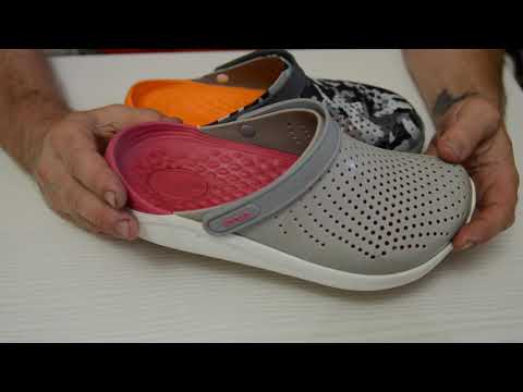 Кроксы протекают через "кнопку". Ответ Константину.