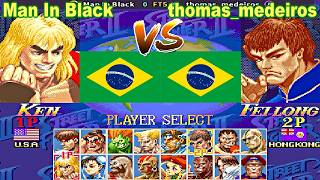 Super Street Fighter Ii X Grand Master Challenge - Man In Black Vs Thomasmedeiros