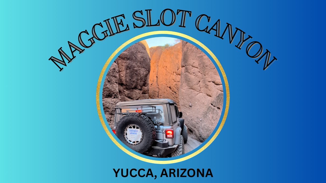 Will she fit through the slots or get stuck in a canyon in the remote desert? Tune in, find out!