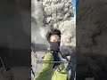 Volcano suddenly erupts, sending hiker group into a panic | #eruption