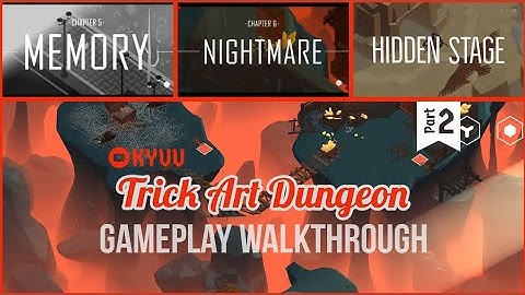KYUU⁛Trick Art Dungeon VIP Part#2 [G1 Playground Games] | Adventure, Puzzle⁛Gameplay Walkthrough